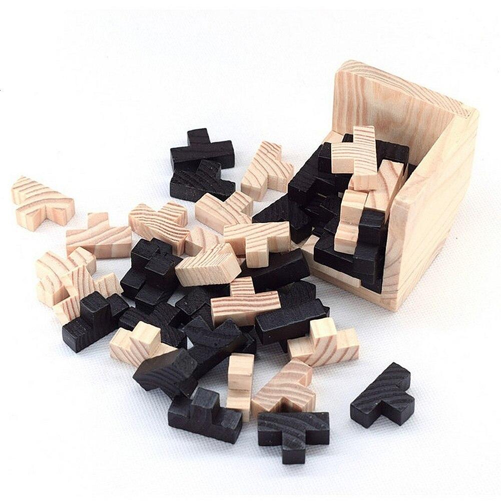 3DPuzzle™ - Puzzle Cube en bois | Jeux - Jeux et amusettes