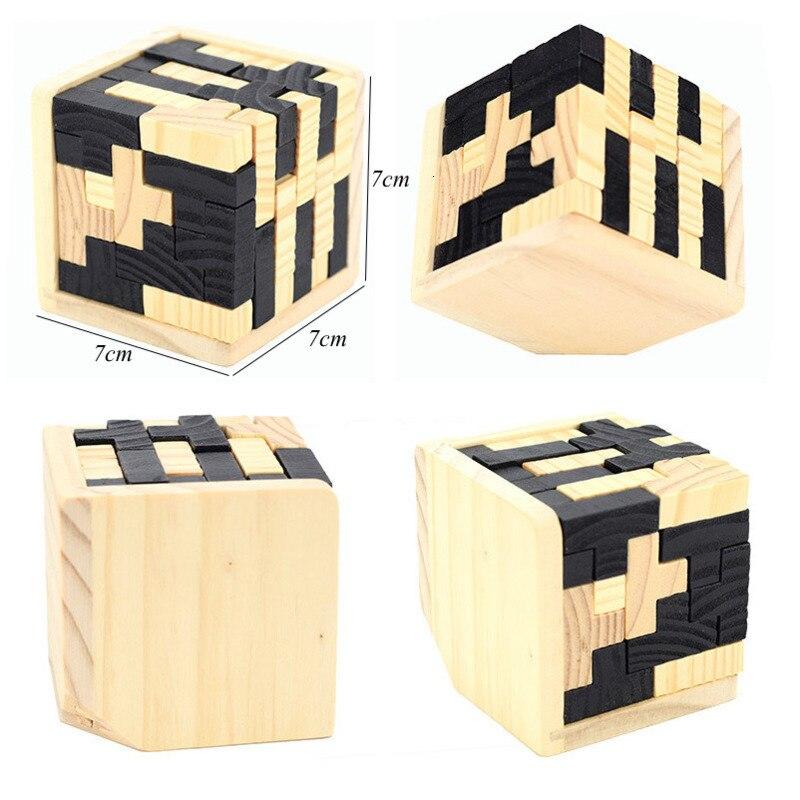 3DPuzzle™ - Puzzle Cube en bois | Jeux - Jeux et amusettes