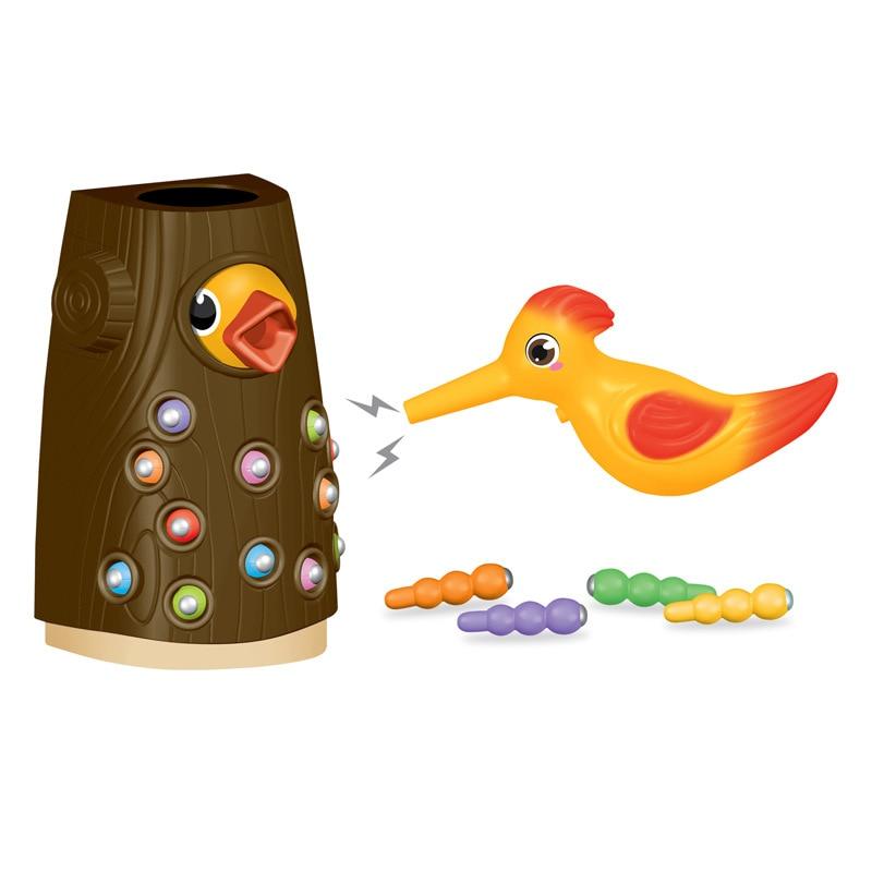 FeedingBird™ - Jouets magnétique attrape - ver | Jeux enfants - Jeux et amusettes